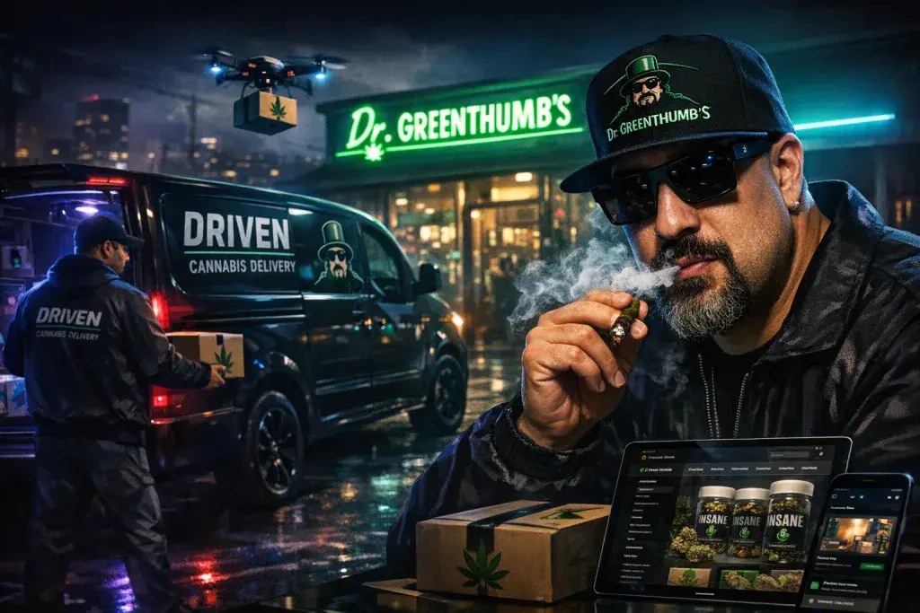 Driven Deliveries Partners with B-Real's Dr. Greenthumb for Cannabis E-Commerce Delivery