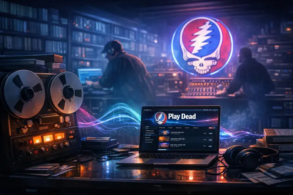 Grateful Dead Launches Play Dead Platform to Stream Vault Recordings in High Resolution