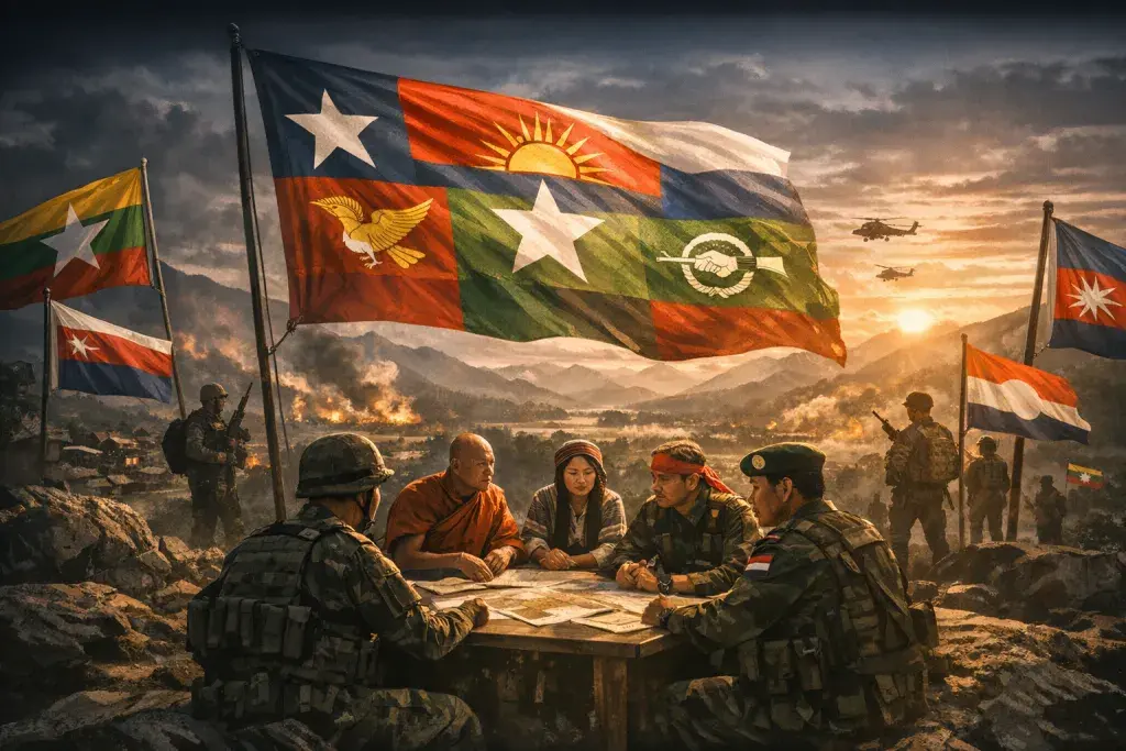 Myanmar Resistance Forms SCEF Coalition to Forge Federal Democratic Union