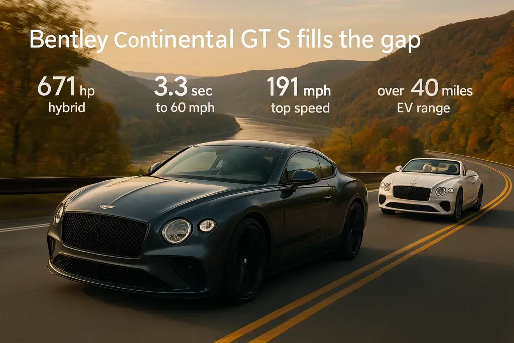 The Continental GT S Fills a Real Gap in Bentley's Coupe Lineup