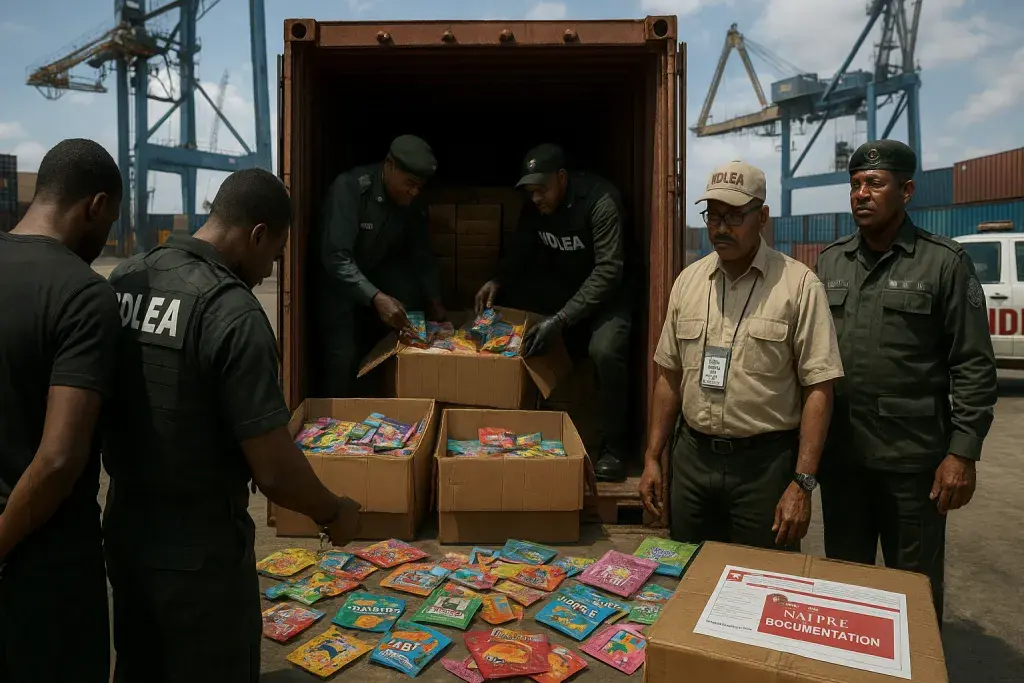 Nigerian Port Seizure Exposes Cannabis Edibles Smuggling Risk