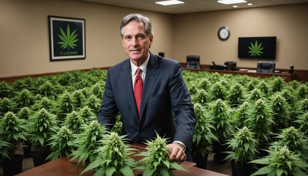 Oklahoma AG's Cannabis Bank Ties Raise Compliance Questions Before Runoff