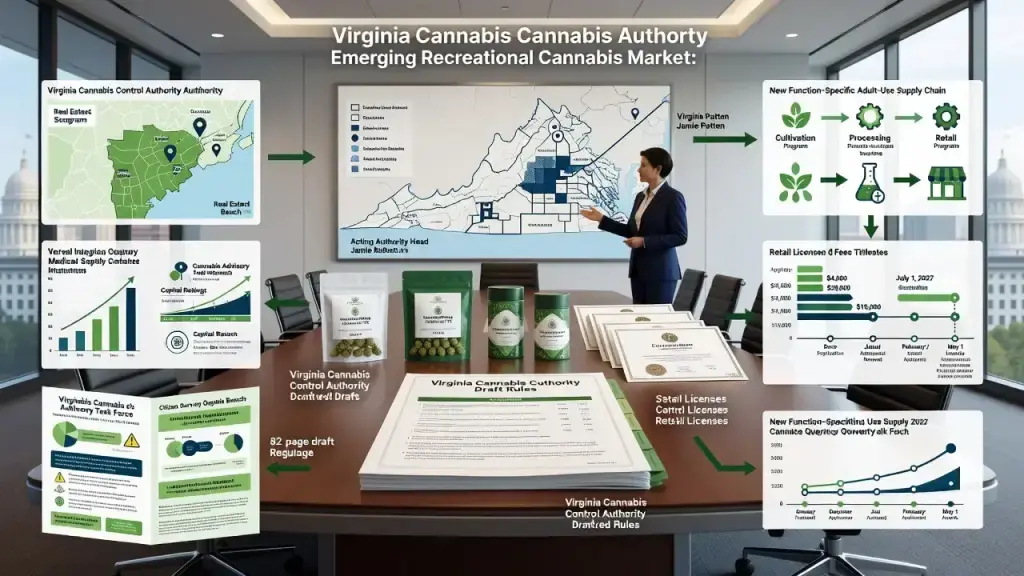 Virginia Releases Draft Rules Shaping Its Future Cannabis Market