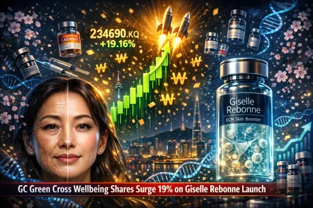 GC Green Cross Wellbeing Shares Surge 19% on ECM Skin Booster Launch