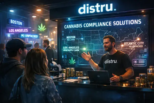 Distru Expands Cannabis Industry Presence with Multi-State Conference Push