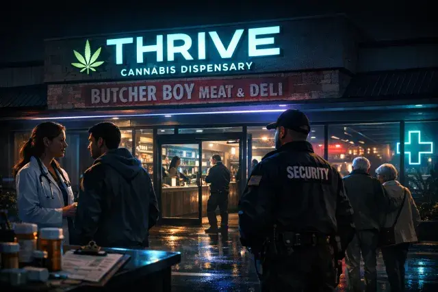 Thrive Cannabis Opens South Reno's First Dispensary at Former Meat Shop