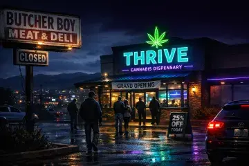 Thrive Cannabis Opens South Reno's First Dispensary at Former Meat Shop
